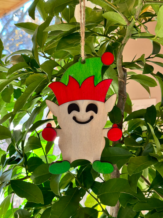 Elf Ornament